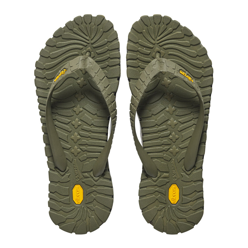 Vibram Tropical Carrarmato Mens Sandals Green Australia (QBZ308749)